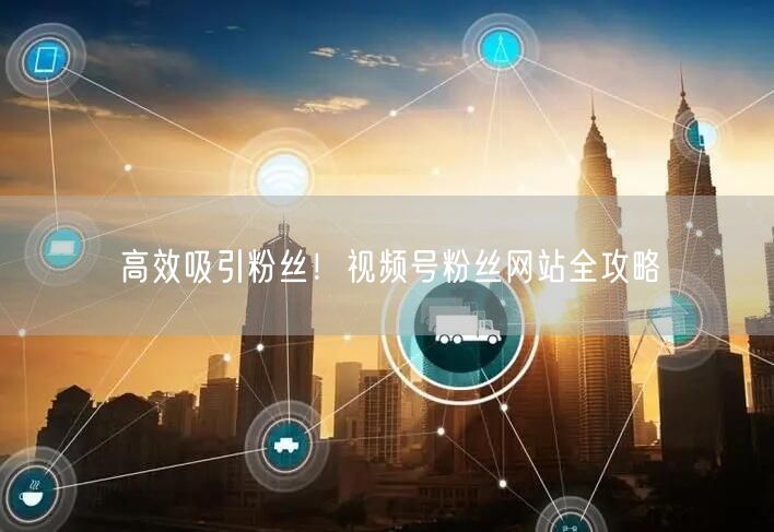 高效吸引粉丝！视频号粉丝网站全攻略